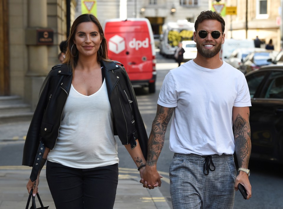  Newlyweds Jess and Dom have recently announced they're expecting their first baby