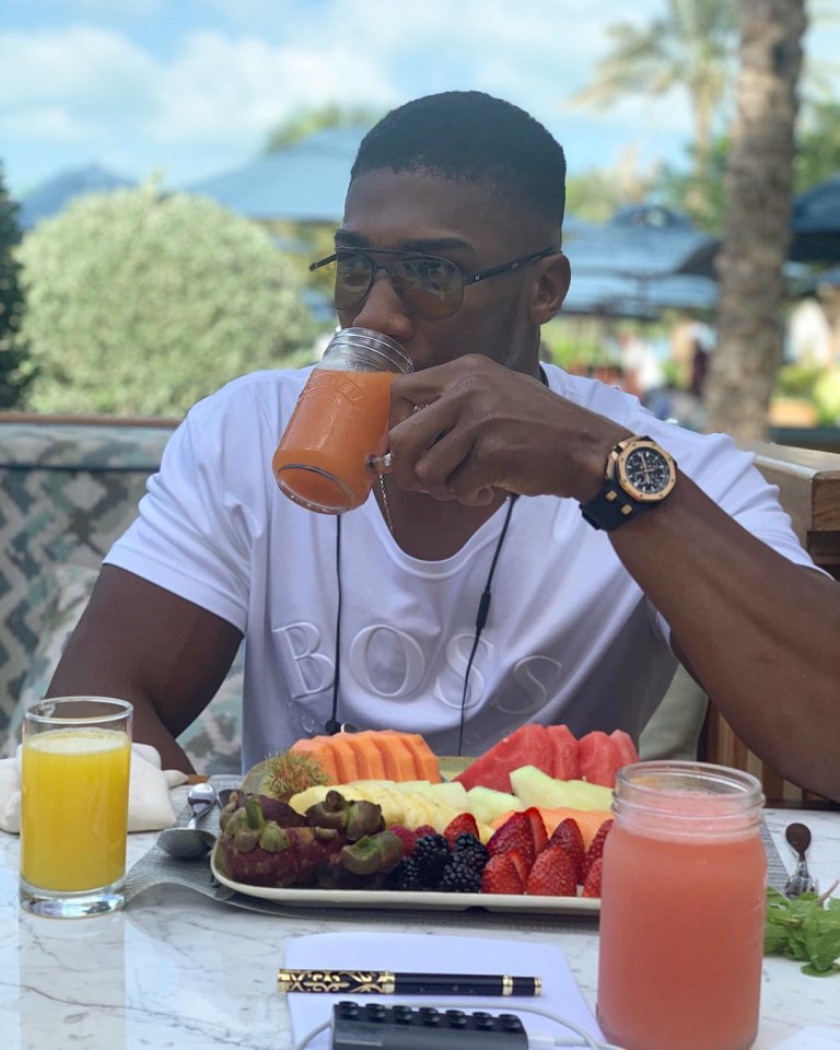  Anthony gets his holidays for free - and his food
