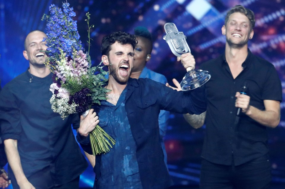  Duncan Laurence won the Eurovision contest for the Netherlands in 2019