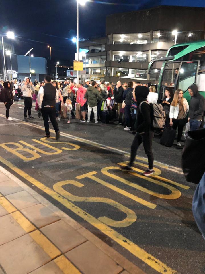 Passengers were left stranded after 86 flights were cancelled