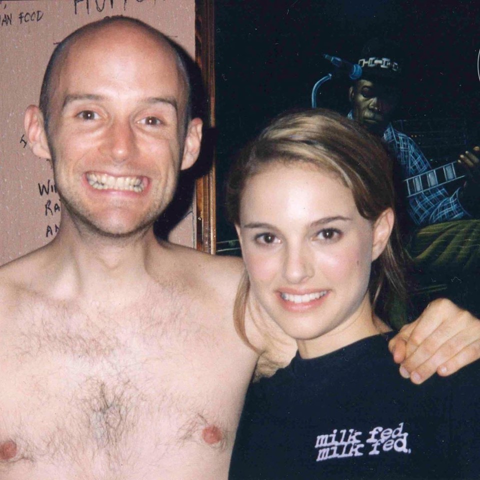 Moby and Natalie Portman