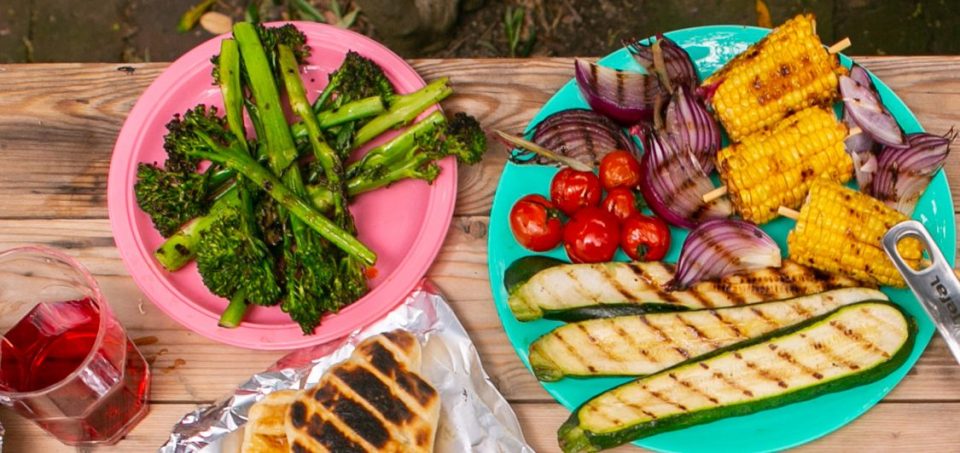  You'll be surprised what some seasoning and a minute on the grill will do to veg