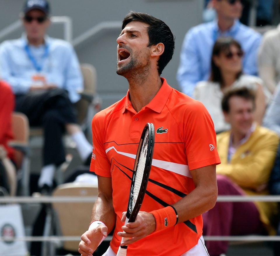 Novak Djokovic breezed into the second round with a straight-sets win over Hubert Hurkacz