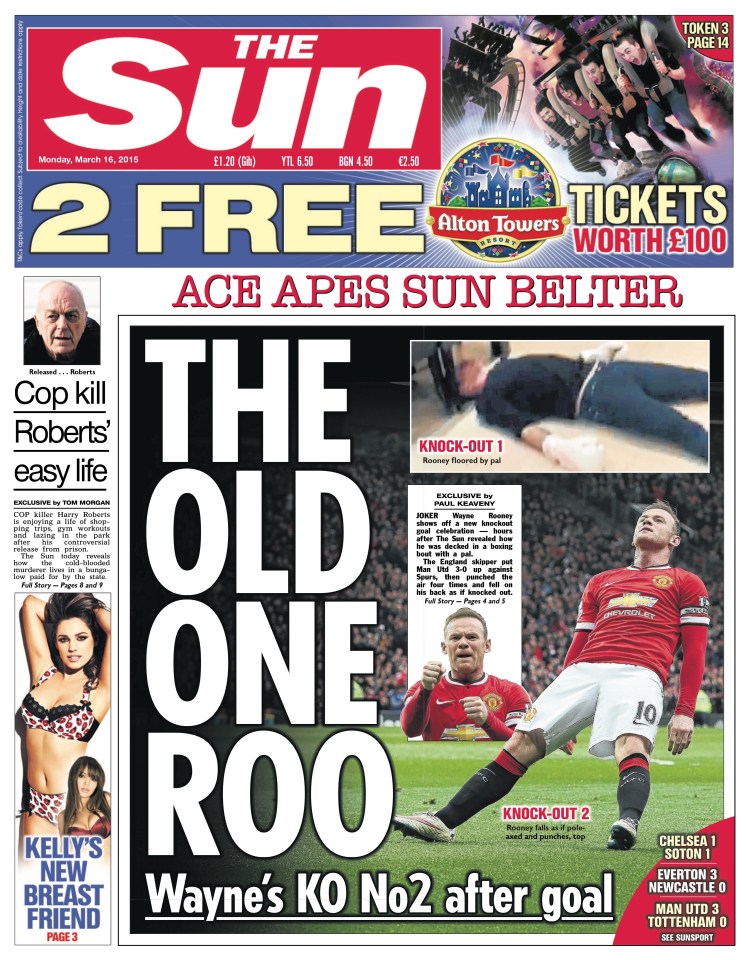  Then-Manchester United manager Louis van Gaal saw the funny side, according to Wayne