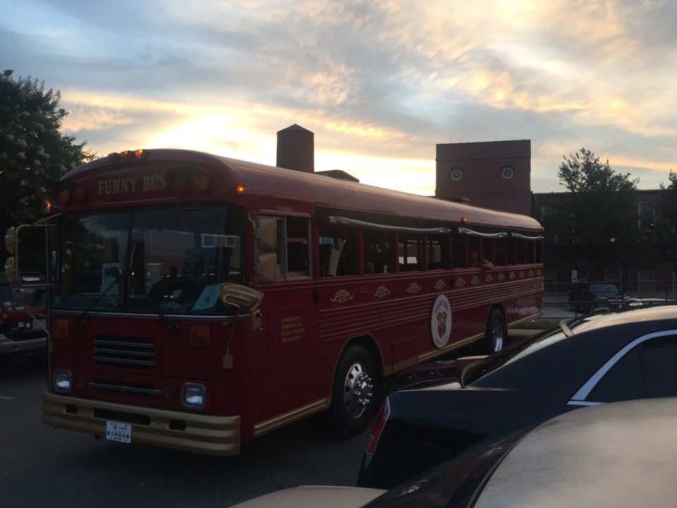 Adults only can enjoy the comedy bus in