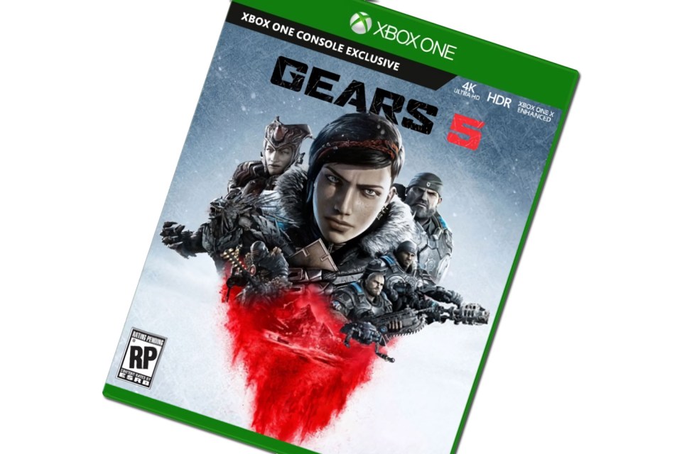  How the Gears 5 box art might look once the game hits stores