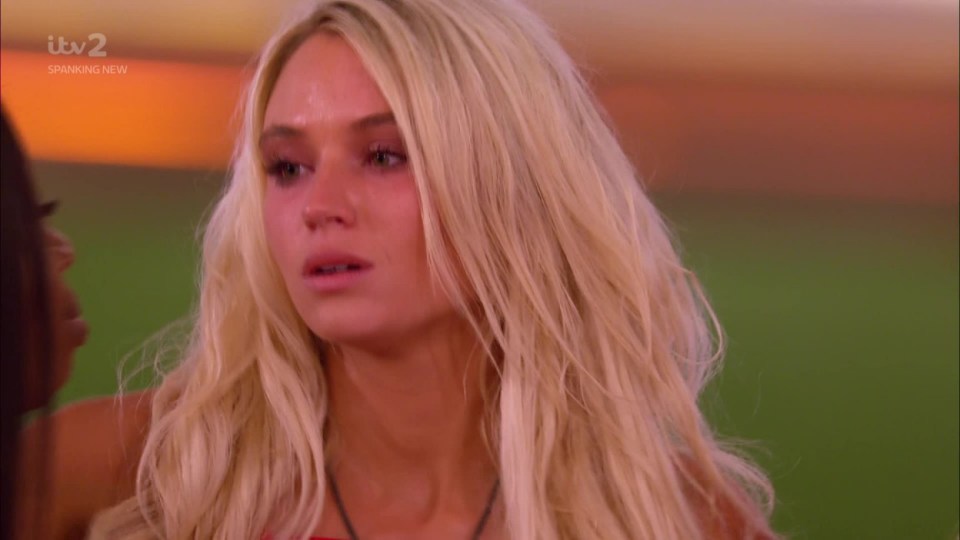  Lucie is looking for love again after partner Joe Garratt was dumped from the villa last week