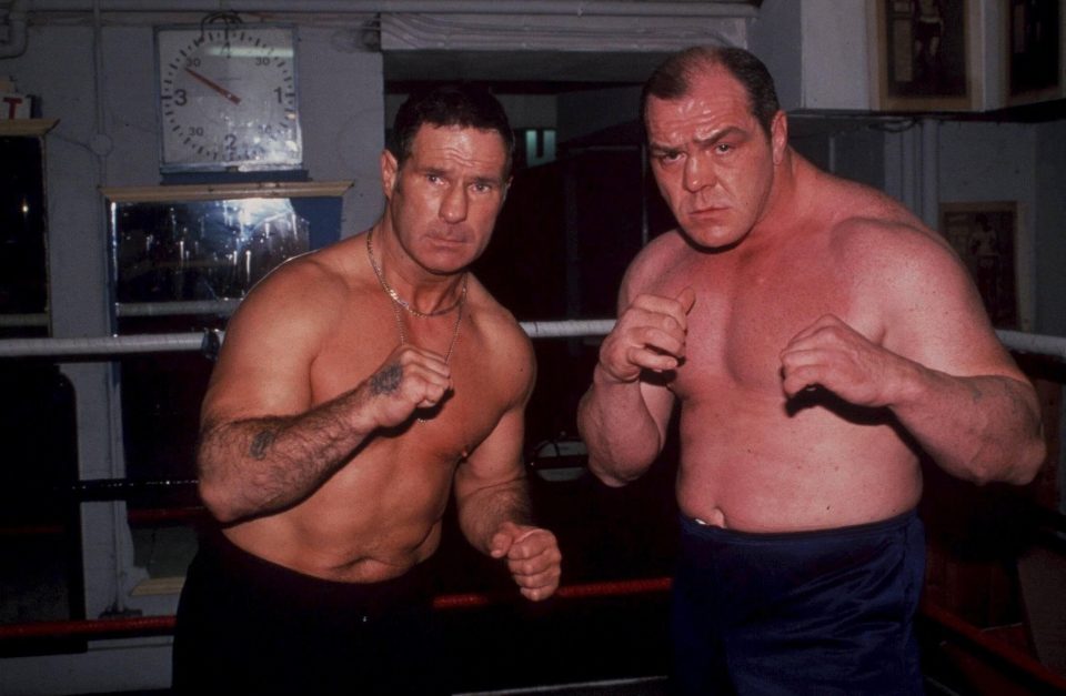  Notorious underworld characters such as Lenny McClean, right, and Roy Shaw fought bare-knuckle as they were banned from boxing professionally
