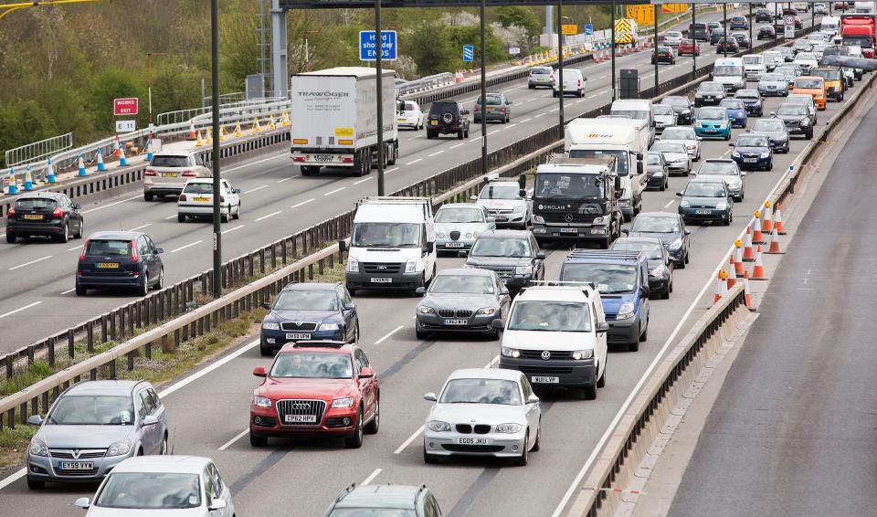  Clarkson said cops had 'lost all sense of proportion' as the motorway was gridlocked near Heathrow
