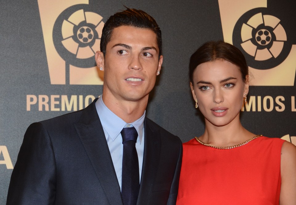  Irina met the 44-year-old actor and director in 2015, months after breaking up with footballer Cristiano Ronaldo