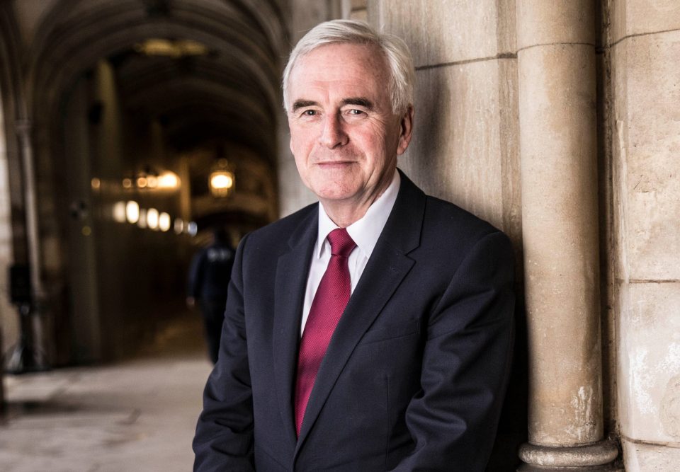  John McDonnell compared Corbyn's Brexit policy to a 'slow-moving car crash'