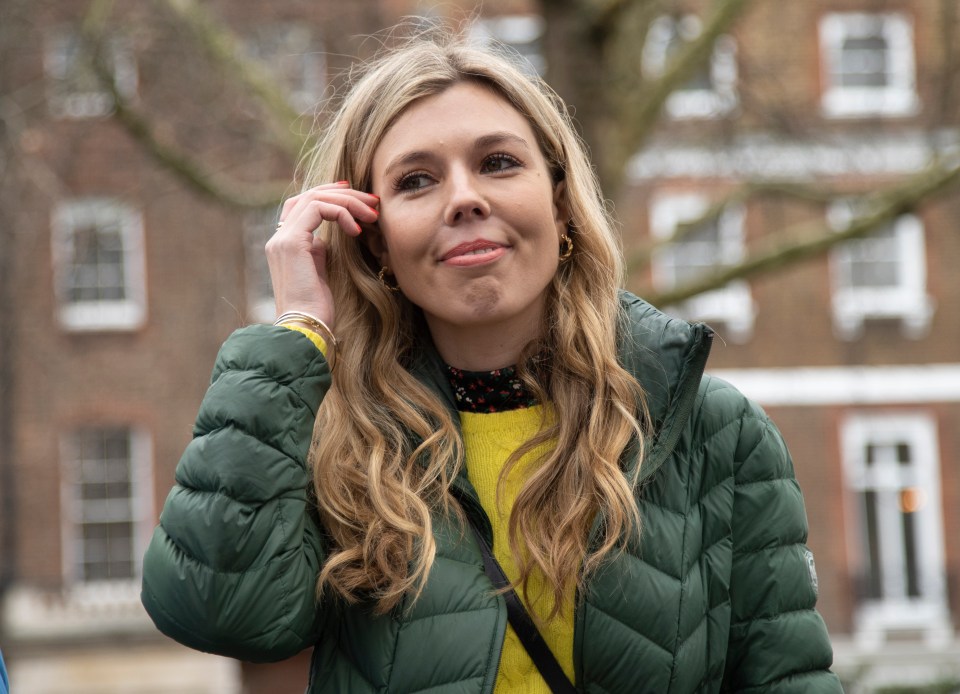  Boris' partner Carrie Symonds branded the cop call a 'stich-up' by her leftie neighbours