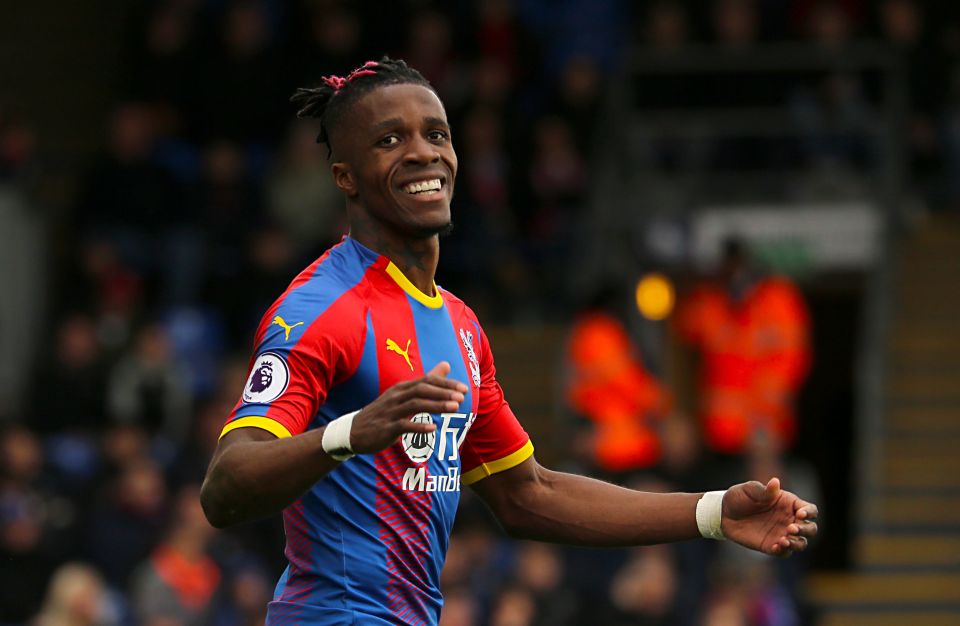  Arsenal are looking to break the bank to sign Wilfried Zaha