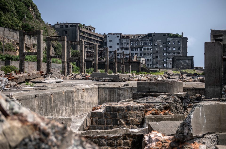  The island was abandoned in 1974 after the underwater coal mine closed