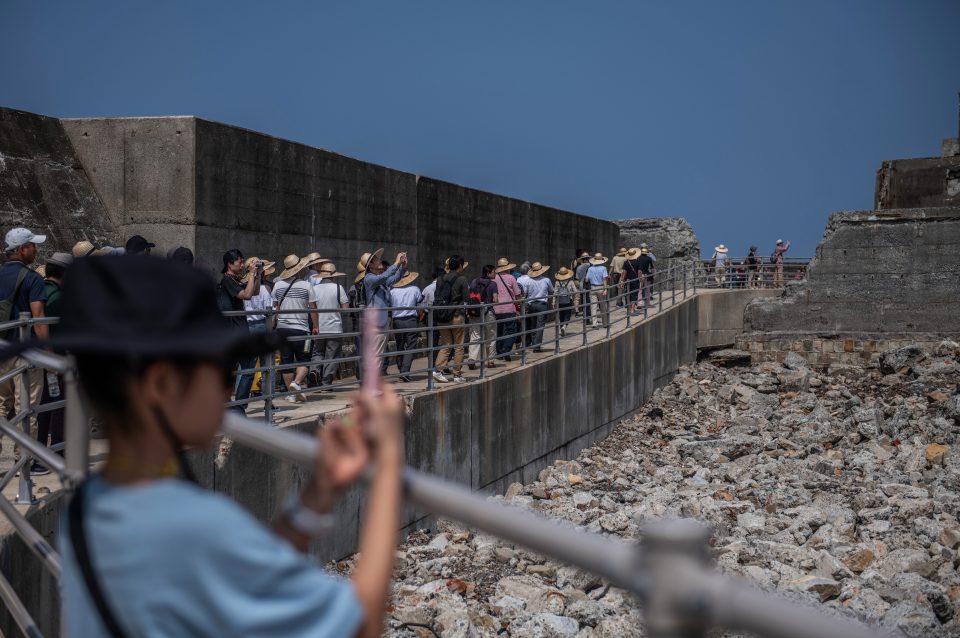  Most of the island is still off limits to tourists due to safety fears