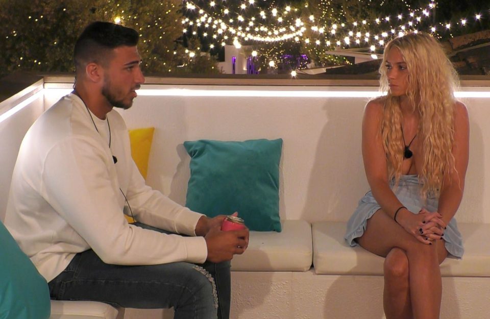  Tommy talking to Lucie on Wednesday night