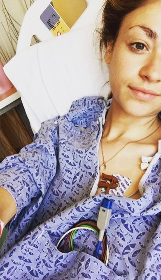  Emma had to fly home from her job as a US summer camp instructor in 2015 to receive treatment for an eating disorder
