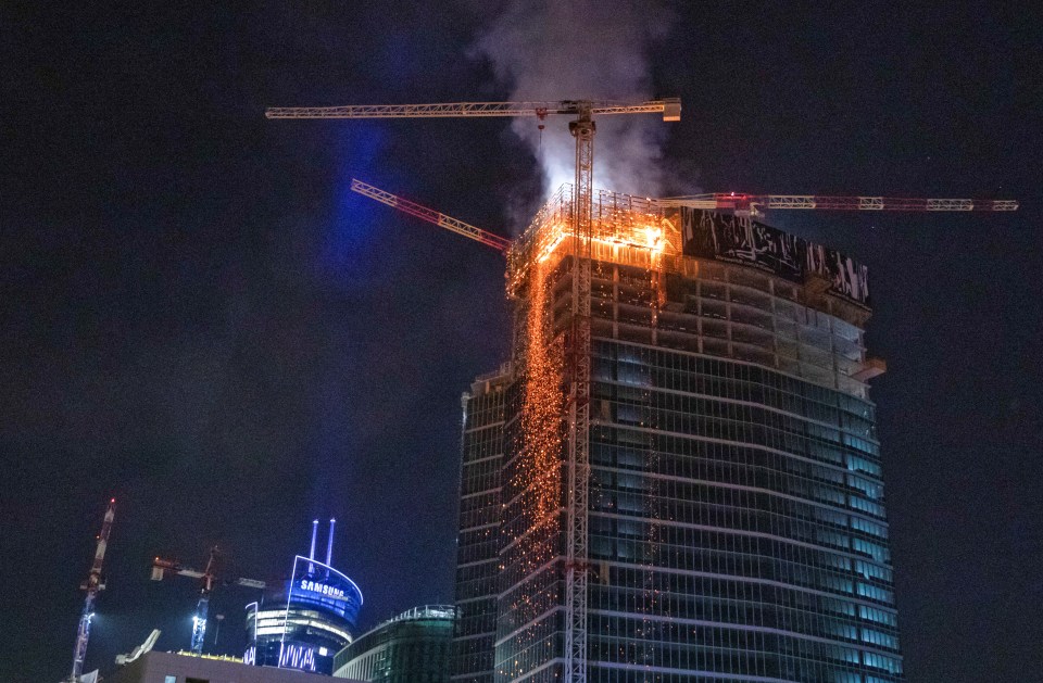  The building was due to be completed in early 2020