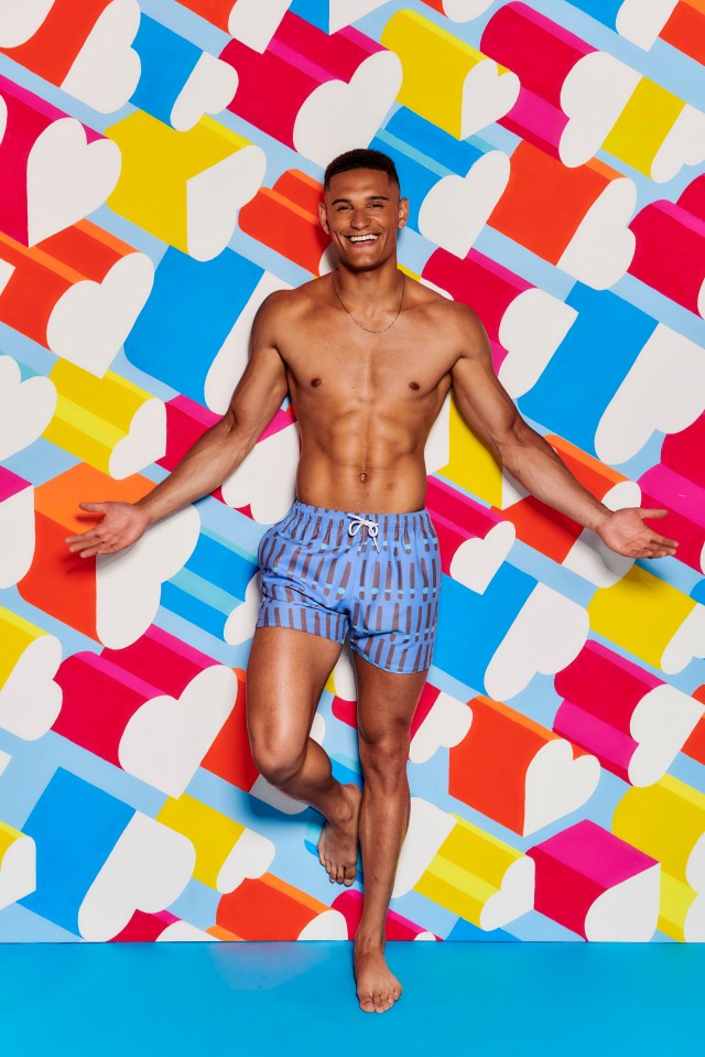  Model Danny Williams, 21, is Love Island's newest cast member