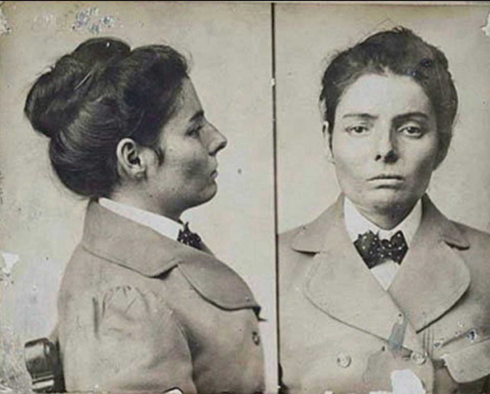  A mugshot of Laura Bullion, a famed associate of Butch Cassidy