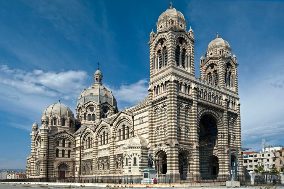  Marseille Cathedral dates back to the 12th century