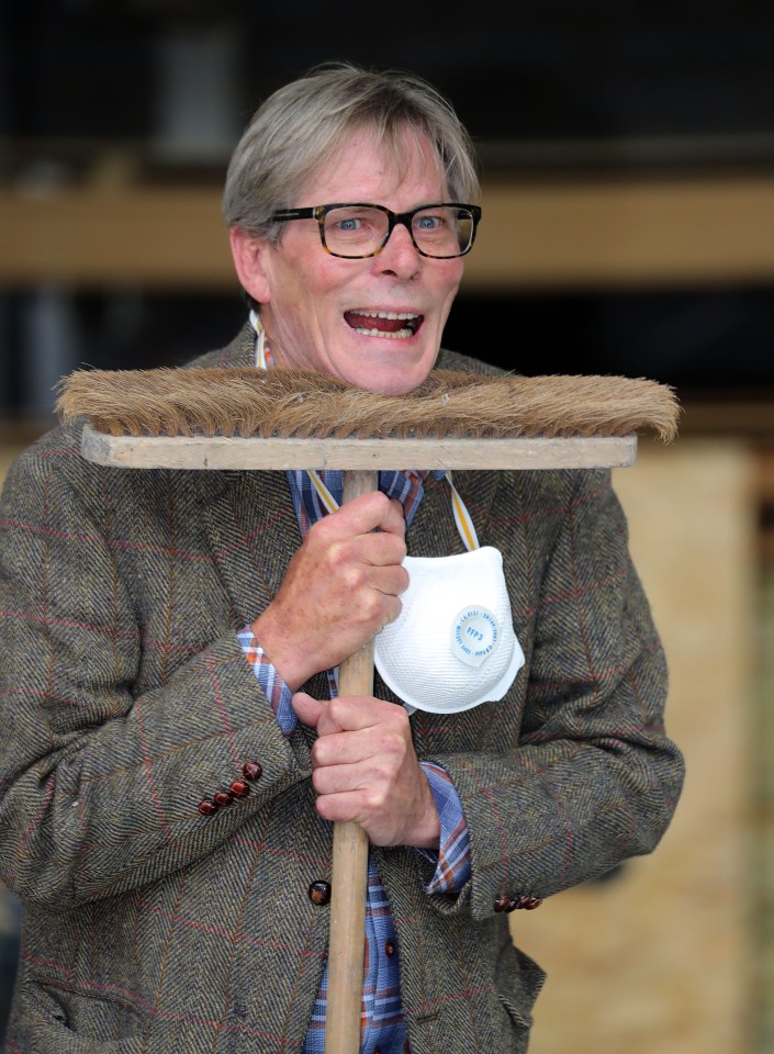  Health and Safety inspectors ordered Michael to stop sweeping his factory floor with a broom by safety inspectors — because they say it is a health hazard