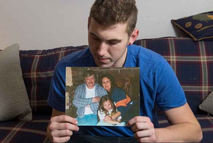  Larry lost his entire family in the attack which saw Edwards shot dead his mum, dad and pregnant sister