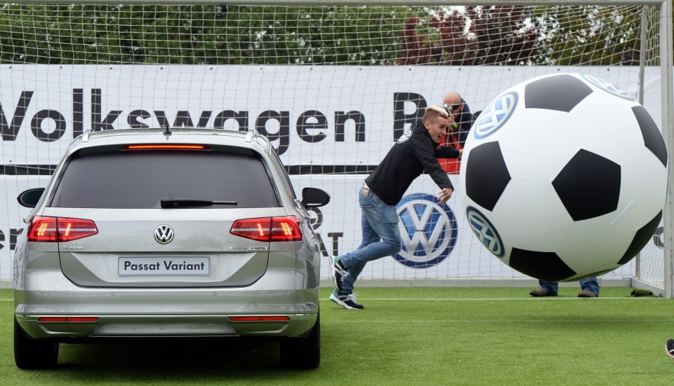 Atletico Madrid have a sponsorship deal with Volkswagen