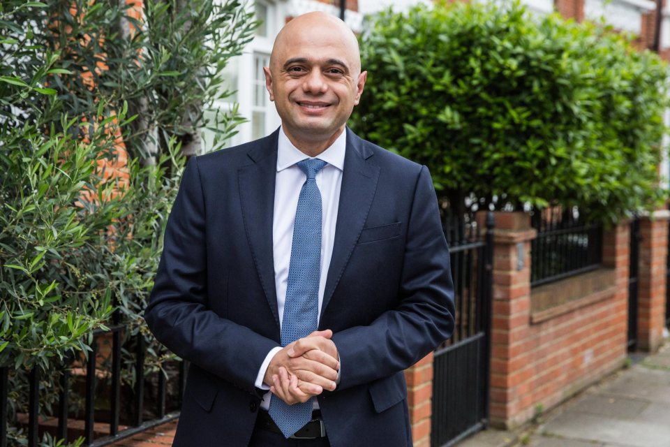  Sajid Javid has made an emotional appeal for disadvantaged kids to 'aim high'
