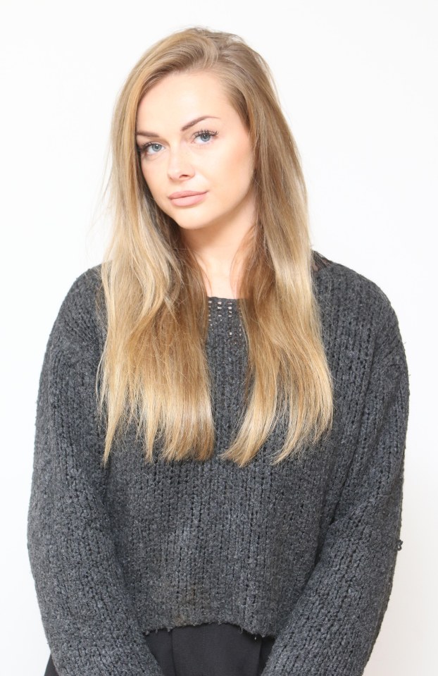  Harriett was made to put on this top over her revealing outfit - but was still refused entry