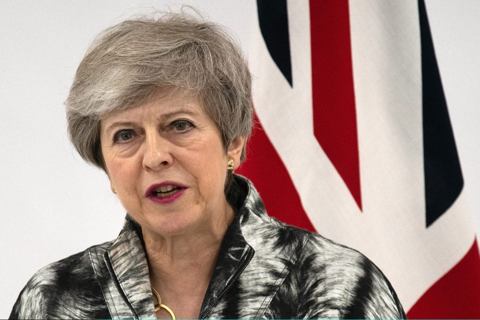 The outgoing Prime Minister has urged her successor to stay true to Tory party traditions