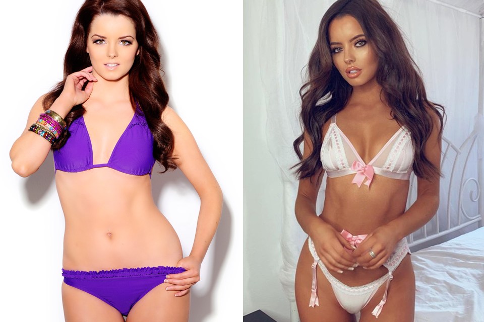 Maura Higgins before her transformation