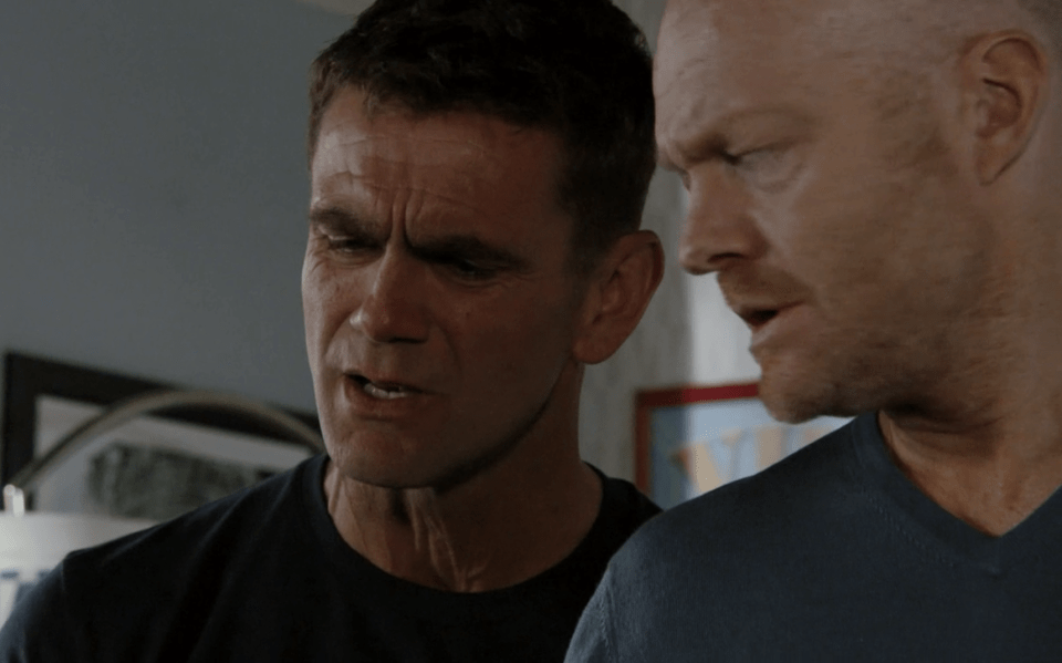  Jack and Max were horrified in last night's EastEnders - but fewer viewers than ever before saw it