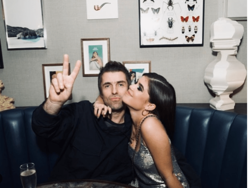 Molly Moorish seen here with her famous dad, Liam Gallagher