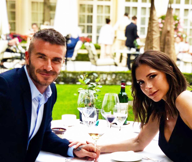  David and Victoria Beckham celebrate their 20th wedding anniversary today
