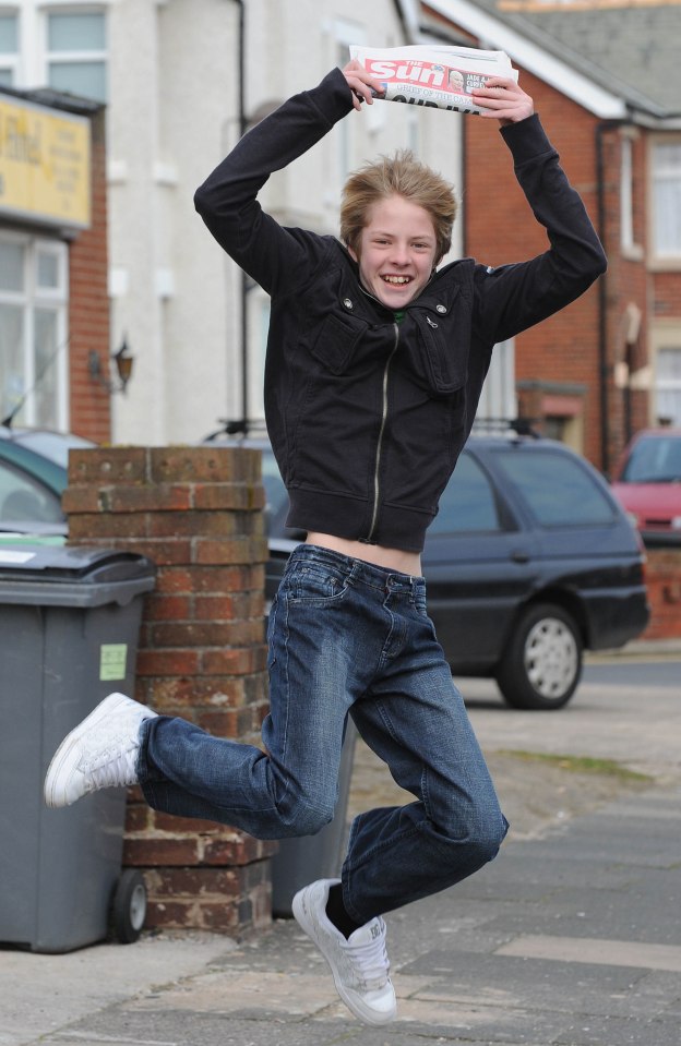  Bradley Mitchell, from Blackpool, was awarded a five-year scholarship at Eton ten years ago after his dad Carl read The Sun On Sunday