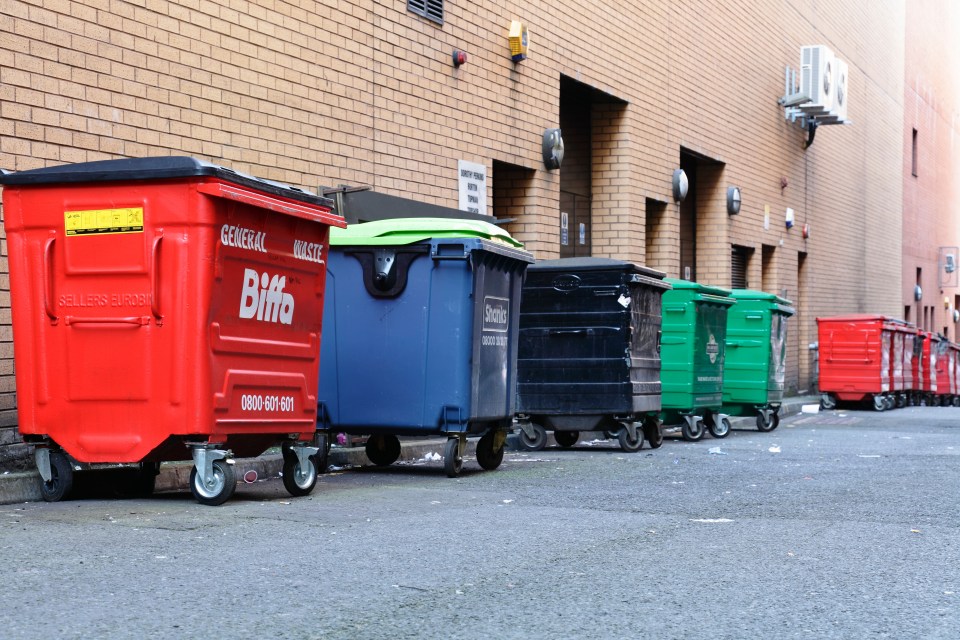  Thousands of documents were found in a recycling bin in North London (stock image)