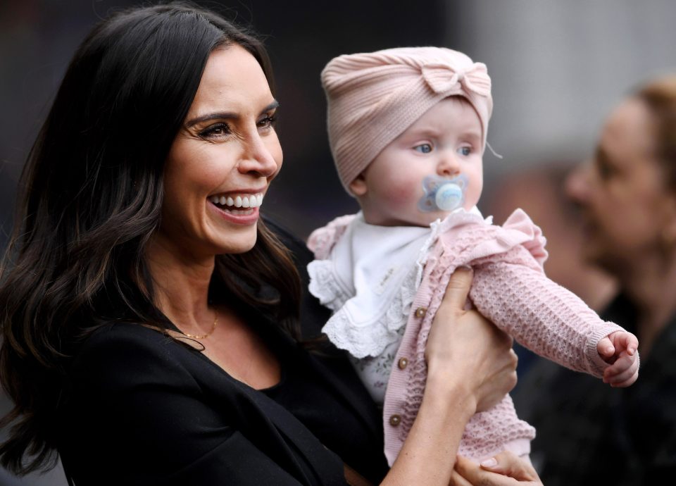 Christine Lampard with daughter Patricia in May 2019