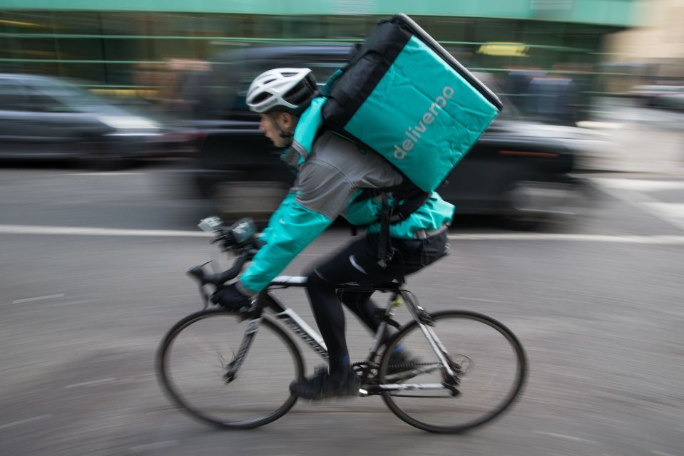  Greggs is also available on the Deliveroo app
