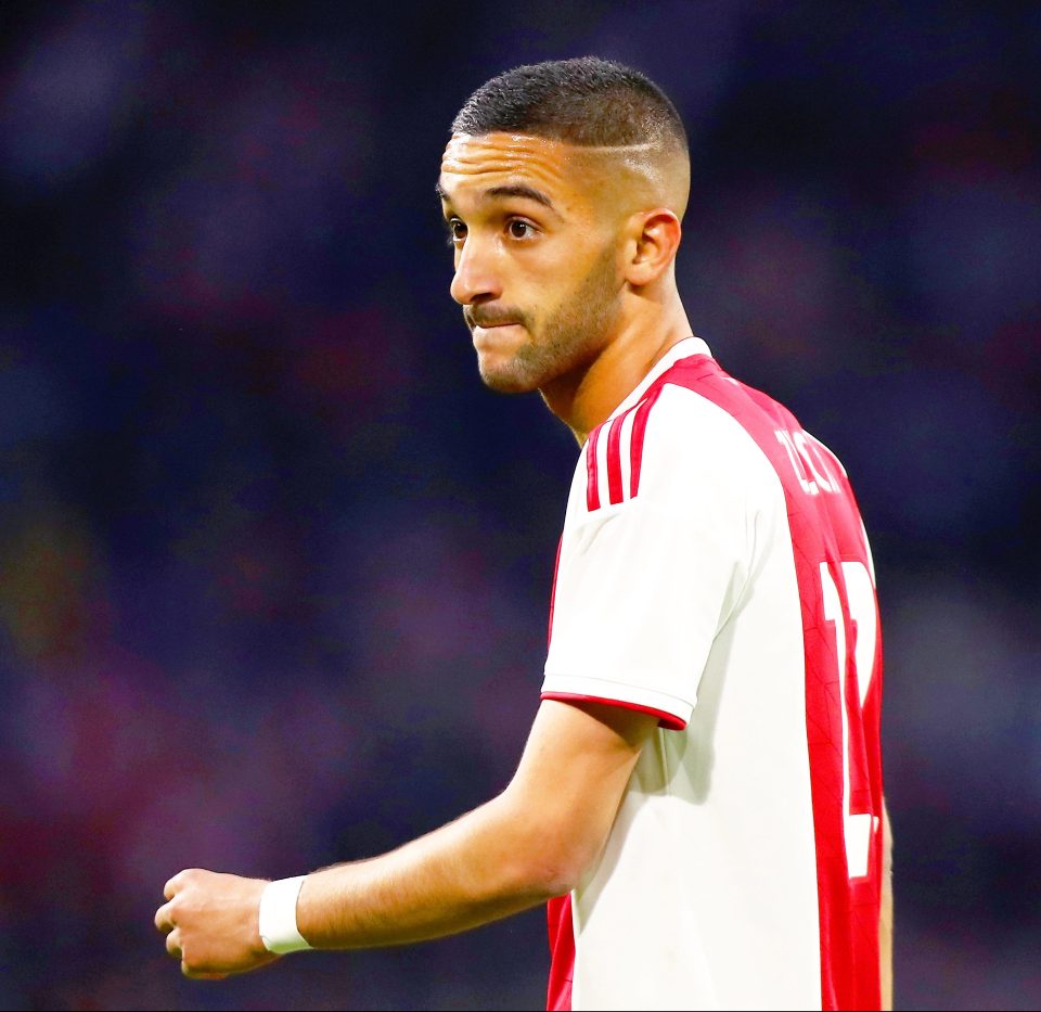  Hakim Ziyech racked up 21 goals and 24 assists in 49 games last season