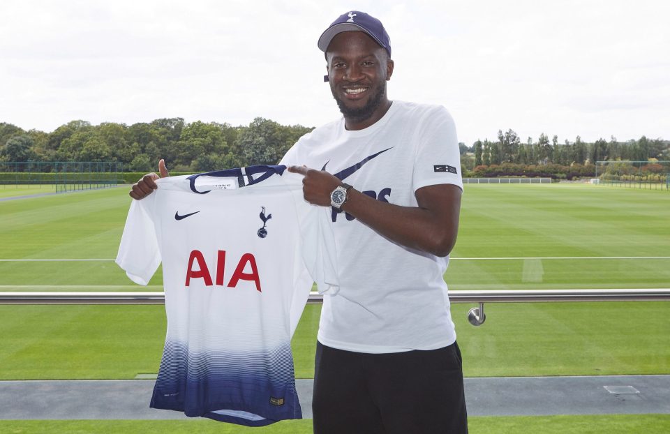  Spurs have announced the club record signing of Tanguy Ndombele
