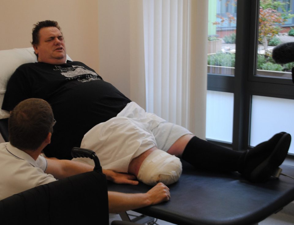  Big Body Squad follows Andrew, who has his leg amputated through obesity-related illness