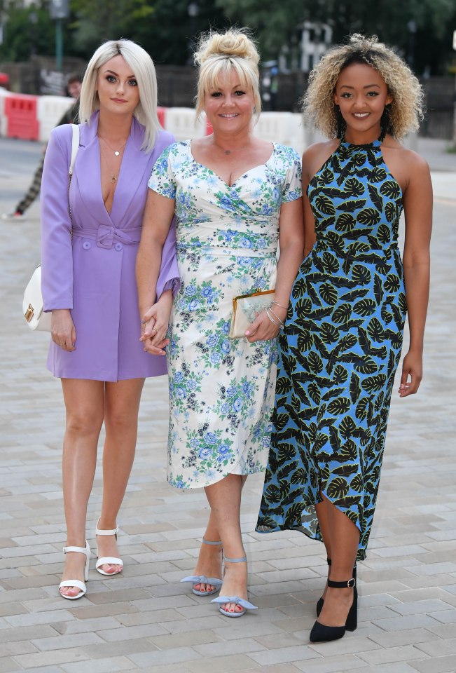  Katie McGlynn, Loisa George and Alexandra Mardell all looked beautiful for the event in summery dresses