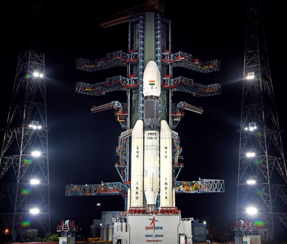  The Chandrayaan rocket was grounded by a technical issue on July 14