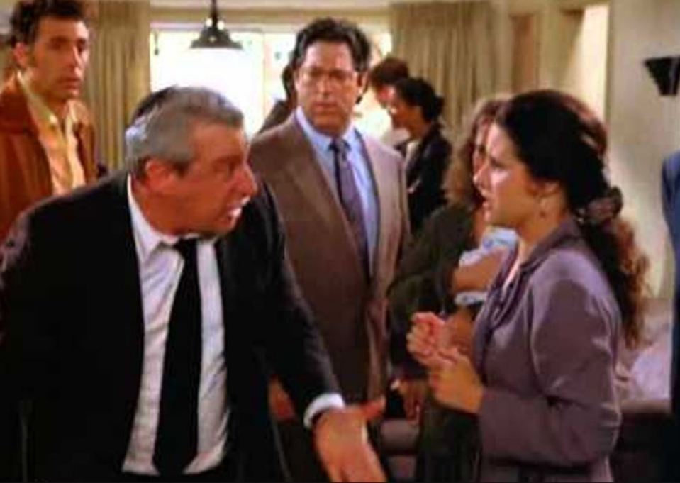  The actor was known for his work in Seinfeld, when he played the part of the mohel that snipped Jerry's finger