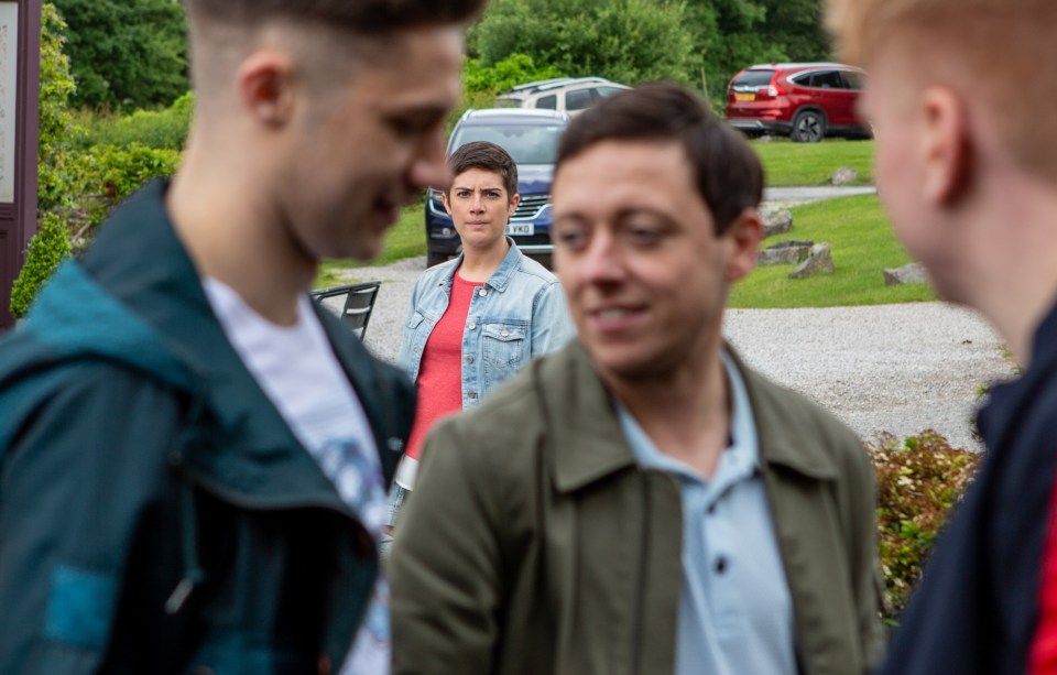  The next day Matty and Victoria cross paths again