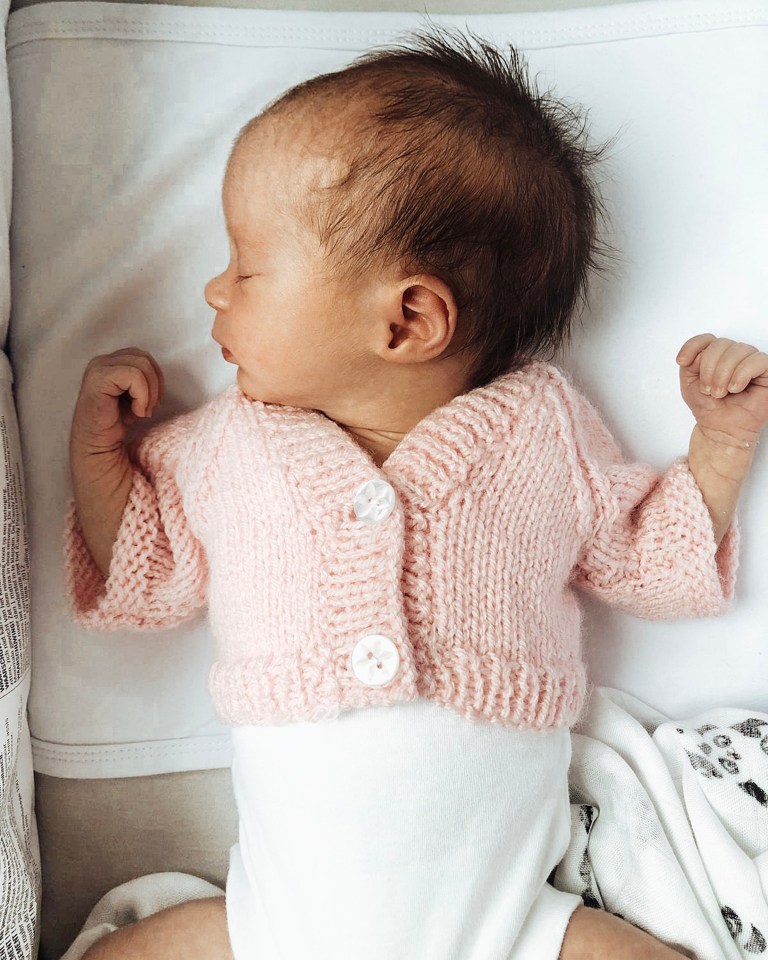  Gemma and Gorka recently shared the first pics of their newborn daughter