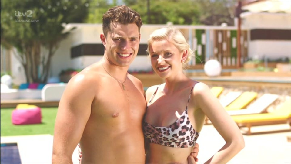  Curtis and Amy were the original favourites in Love Island - before Curtis had his head turned