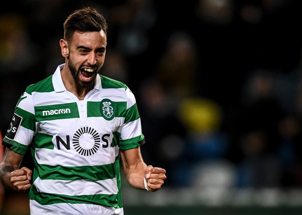  Man Utd are reportedly closing in on a £62m deal for Sporting Lisbon star Bruno Fernandes