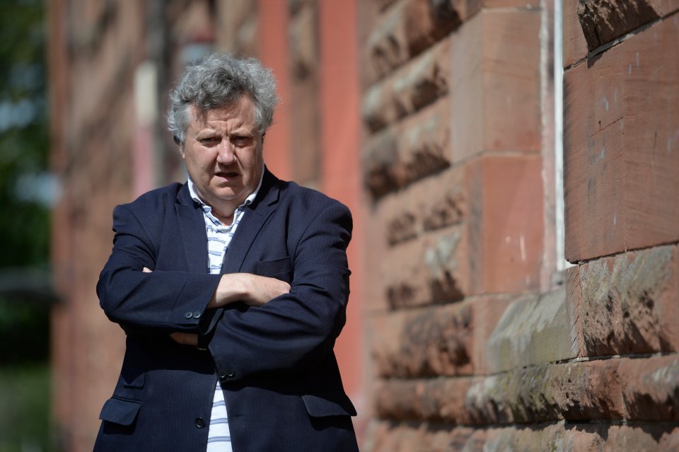 Jim Cameron, 60, is one of the few residents left living on the grim estate
